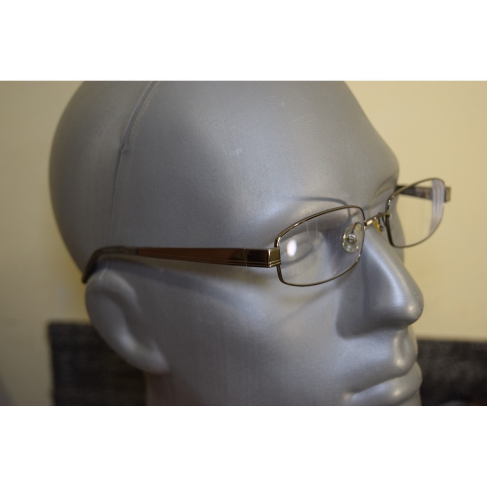 BCBGMAXAZRIA "SATURN" Eyeglasses Gun Metal Gray 140 Japan